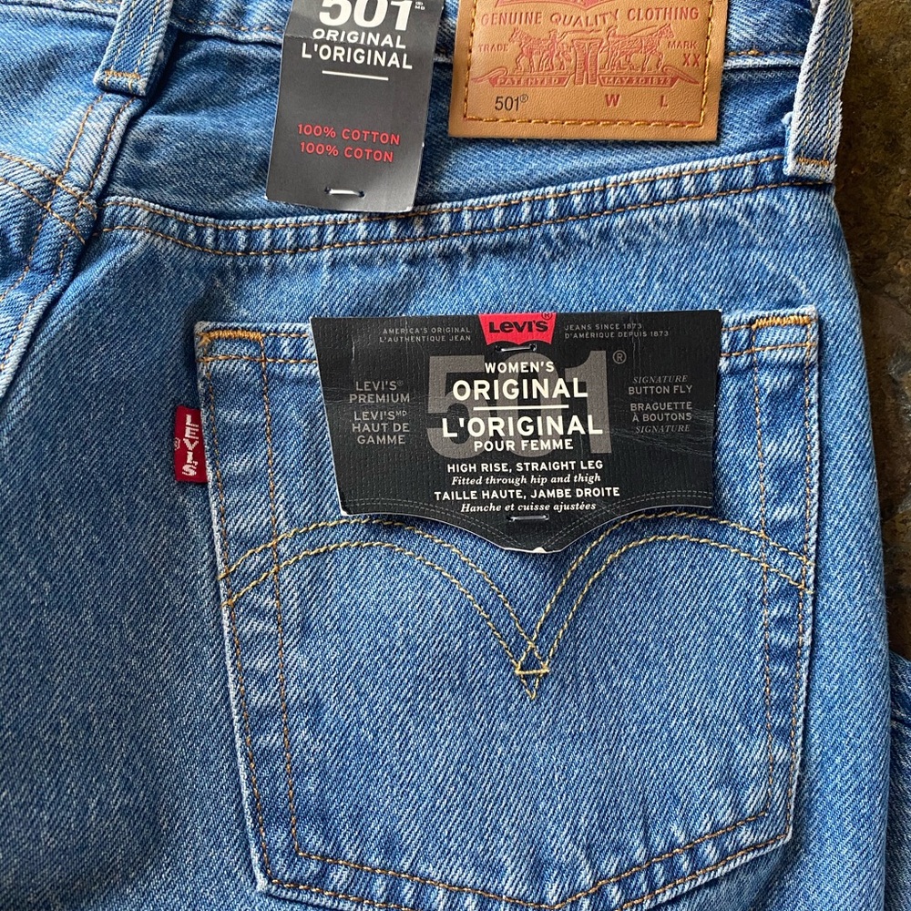 Levi’s 501 straight legs jeans
